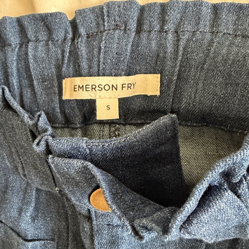 Emerson Fry TULIP WIDE LEG - INDIGO HEMP ORGANIC - Picture 9 of 10